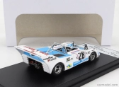 Trofeu Lola T294 1994cc S4 Team Societe Racing Organisation Course N 28 24h Le Mans 1975 Francois Servanin - Jacques Henry - Albert Dufrene 1:43 Bílá Světle Modrá