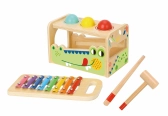 2Kids Toys Krokodíl s kolíkom a xylofónom