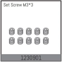 1230901 - Set Screw M3*3 (10)