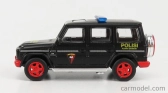Kyosho Mercedes benz triedy G G55 Amg Polisi 2018 1:64 čierna