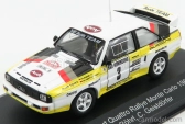 Cmr Audi Sport Quattro Audi Team Hb N 3 2nd Rally Montecarlo 1985 W.rohrl - C.geistdorfer 1:43 Bílá Žlutá