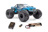 ROGUE TERRA SPORT RTR Brushless Monster Truck 4WD (15 kg servo), modrá + aku a nabíjač