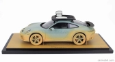 Spark-model Porsche 911 992 Dakar N 00 Ahead Coupe 2024 - Con Vetrina - S vitrínou 1:18 Zelený odtieň