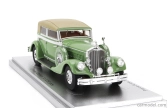 Kess-model Pierce arrow 124 Convertible Berline Sedan Le Baron Closed 1933 1:43 Světle Zelená