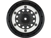 Pro-Line 2,2/3,0" Raid bead lock H12/H14 SC strieborná/čierna (2)