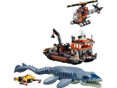 LEGO Jurassic World - Útok dinosaura mosasaura na na loď