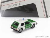 Schuco Volkswagen Golf Mki Polizei 1974 1:87 Zelená Bílá