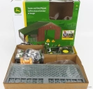Britains John deere 4020 Traktor 1968 se zvířaty a farmou 1:32, zelená