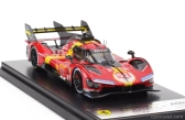 Bbr-models Ferrari 499p 3.0l Turbo V6 Team Ferrari Af Corse N 51 3rd Wec 6h Spa 2023 Alessandro Pier Guidi - James Calado - Antonio Giovinazzi 1:43 Červená Žltá Čierna