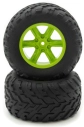 Kola pro RMT Dominator Monster (2ks), zelená