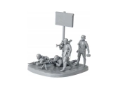 Zvezda figúrky nemecký antitankový tím (1:72)