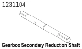 1231104 - Gearbox Speed Reduction Shaft