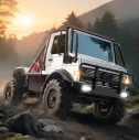 RC auto Unimog U4000, stříbrná