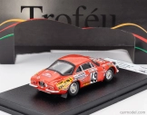 Trofeu Renault Alpine A110 Coupe N 49 Rally Montecarlo 1973 Alex Vineis - Oswald Peri 1:43 Red