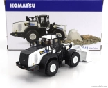 Universal hobbies Komatsu Wa475-10 Ruspa Gommata Tractor Scraper 2010 1:50 biela čierna