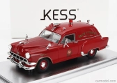 Kess-model Chevrolet National Ambulance Royal Oak Michigan Fire Protection Fire Engine 1954 1:43 Red