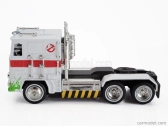 Jada Freightliner Flt86 Tractor Truck Ghostbusters Optimus Prime Transformers 3-assi 1984 1:50 Bílá Červená
