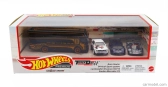 Mattel hot wheels Audi Set 4x Euro Hauler Car Transporter - Quattro Sport N 3 - Lamborghini Essenza - Sauber Mercedes N 61 24h Le Mans 1:64 Různé