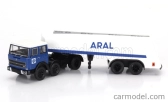 Brekina plast Fiat 691 T Tanker Truck Aral 1970 1:87 Modrá Bílá
