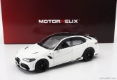Motorhelix Alfa romeo Giulia Gta 2021 With Engine And Accessories - Full Openings 1:18 Bianco Trofeo White Met