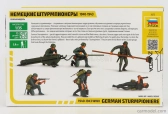 Zvezda Figúrky Nemeckí vojaci Sturmpioniere 1940 1:35