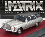 Modely v mierke Matrix Mercedes benz triedy S 280se Crayford kombi (w108) 1970 1:43 Strieborná
