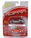 Johnny lightning Dodge Set 2x Challenger R/t 2014 + Viper Srt10 2008 1:64