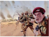 Airfix figurky - WWII British Paratroops (1:32) (Vintage)