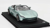 Bbr-models Ferrari Roma Spider Open 2020 - Con Vetrina - With Showcase 1:18 Verde Tevere - Zelená Met