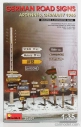 Miniart Accessories German Road Signs Military Ardennes Germany 1945 1:35 /
