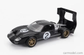 Norev Ford usa Gt40 Mkii 7.0l V8 Team Shelby American Inc. N 2 Winner 24h Le Mans 1966 B.mclaren - C.amon 1:43 Černá Stříbrná
