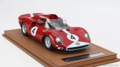 Tecnomodel Ferrari 275 P2 Spider Team Maranello Concessionaries N 4 1000km Nurburgring 1965 Graham Hill - Jackie Stewart 1:18 Red
