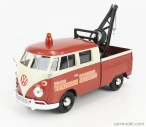 Motor-max Volkswagen T1 Type 2 Double Cabine Pick-up 1961 - Carro Attrezzi - Wrecker Road Service 1:24 Hnědá Béžová