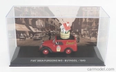 Edicola Fiat 500 Furgoncino Van Butasol 1948 1:43 Červená Černá