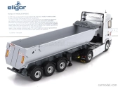 Eligor Scania S770 V8 Truck Cassone Ribaltabile Prejam Transports 2020 1:43 Silver