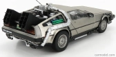 Sun-star De lorean Time Machine - Back To The Future 1 - Ritorno Al Futuro 1 1:18 Silver
