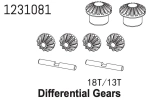 1231081 - Differential Gear Set 18T/13T CR4.4
