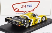 Spark-model Porsche 956 Lh Team New-man Joest Racing N 7 Winner 24h Le Mans 1985 K.ludwig - P.barilla - J.winter 1:43 žltá čierna