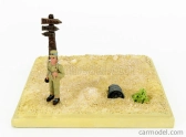 Edicola Diorama Soldato Nel Deserto - Desert Man 1:43 Beige