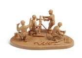 Zvezda figúrky US 81 mm Mortat w/crew (Snap Fit) (1:72)