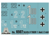 Italeri Pz. Kpfw. VI TIGER I Ausf. E mid production (1:35)