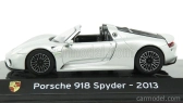 Edicola Porsche 918 Spyder 2013 - Con Vetrina - With Showcase 1:43 Silver