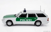 Triple9 Mercedes Benz E-class (s124) T-model Sw Station Wagon Polizei 1995 1:18 Bielozelený