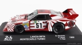 Edicola Lancia Beta Montecarlo Turbo Team Lancia Corse N 51 24h Le Mans 1980 Bernard Darniche - Hans Heyer - Teo Fabi 1:43 červená biela