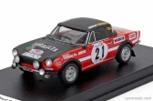 Trofeu Fiat 124 Sport Spider 1600 (night Version) N 21 Rally Tap 1973 Jose Carpinteiro Albino - Fernando Carpinteiro Albino 1:43 Černá Červená