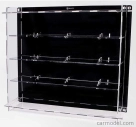 Atlantic Vetrina display box Espositore - 2x For 4 Cars 1/18 Lungh.lenght Cm 65.0 X Largh.width Cm 12.5 X Alt.height Cm 57.0 (altezza Utile Tra I Ripiani Cm 12.0 Inner Height Among Shelves) 1:18 Plastový Displej