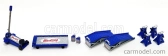 Gmp Accessories Set Officina Garage Tool Set Binford 1:18 Modrá Stříbrná
