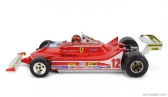 Bburago Ferrari F1  312t4 N 12 Winner South Africa Gp Kyalami (with Pilot) 1979 Gilles Villeneuve 1:18 Red