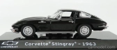 Edicola Chevrolet Corvette Stingray 1963 - Con Vetrina - S vitrínou 1:43 čierna