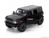 Jada Ford usa Bronco 2021 so sadou 4x pneumatík 1:24 čierno-sivá